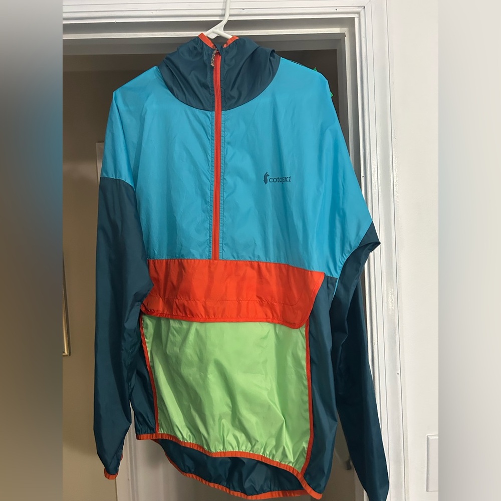 Cotopaxi  MENS LARGE  Teca half-zip windbreaker